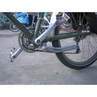 Béquille vélo 2 pieds hauteur réglable repli sur même côté - immagine 4
