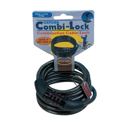 Cable spirale à code 150 cm x 6 mm - Combi Lock Oxford - immagine 2