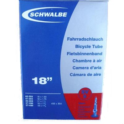 Chambre à air vélo 450A / 18 x 1.75 Schwalbe - immagine 3