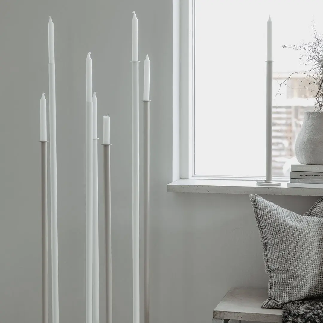 Porta candela da terra Lågan di design h120 - immagine 2