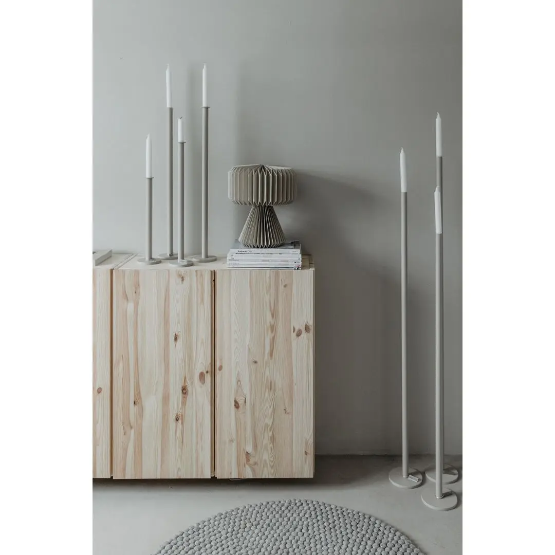 Porta candela da terra Lågan di design h120 - immagine 5