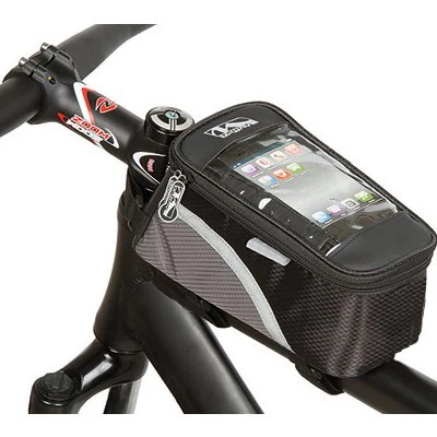 Sacoche vélo pour smartphone sur cadre - immagine 2
